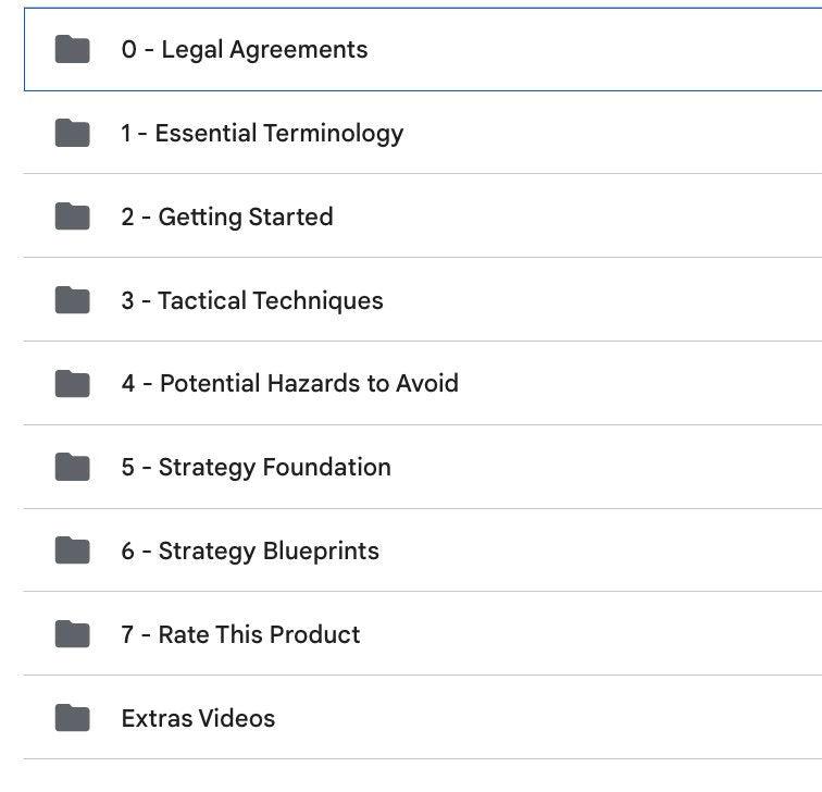 Steven Dux - Traders Edge Course 2023 - Eliv8 Digitals