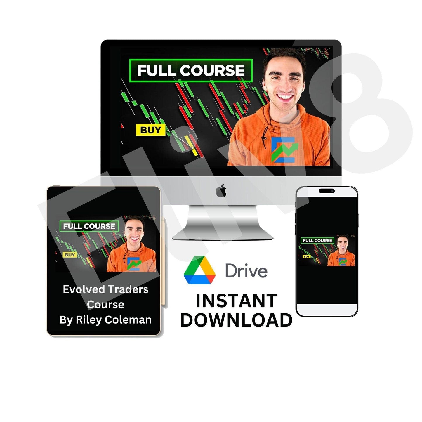 Riley Coleman Evolved Traders Course | Elevate Your Trading Journey! - Eliv8 Digitals