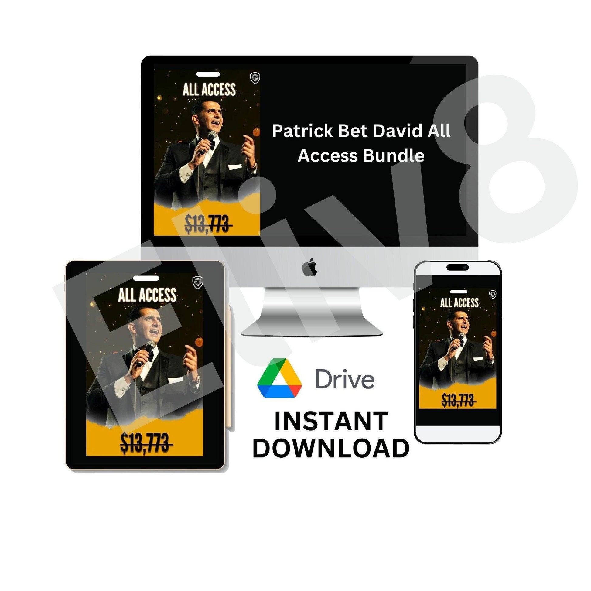 Patrick Bet David All Access Bundle | Unlock Business Mastery, Leadership Skills, and Financial Success! - Eliv8 Digitals