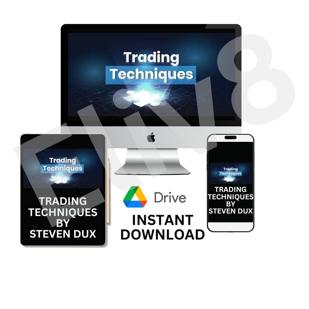 Millionaire Blueprint by Steven Dux: Traders Edge, The Duxinator, Trading Techniques | Unlock Your Path to Trading Success! - Eliv8 Digitals