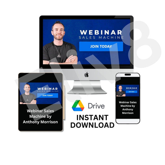 Webinar Sales Machine by Anthony Morrison | Boost Your Sales with Expert Strategies! - Eliv8 Digitals