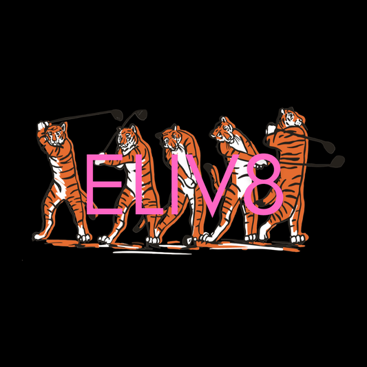 Tiger Swinger SVG - Barstool Golf Inspired Design - Eliv8 Digitals